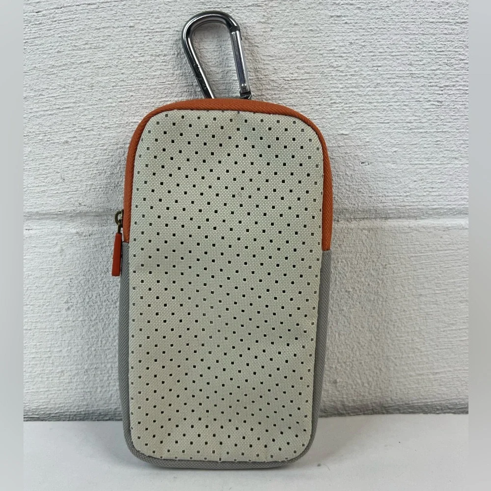 Thirty-one clip on tech pouch